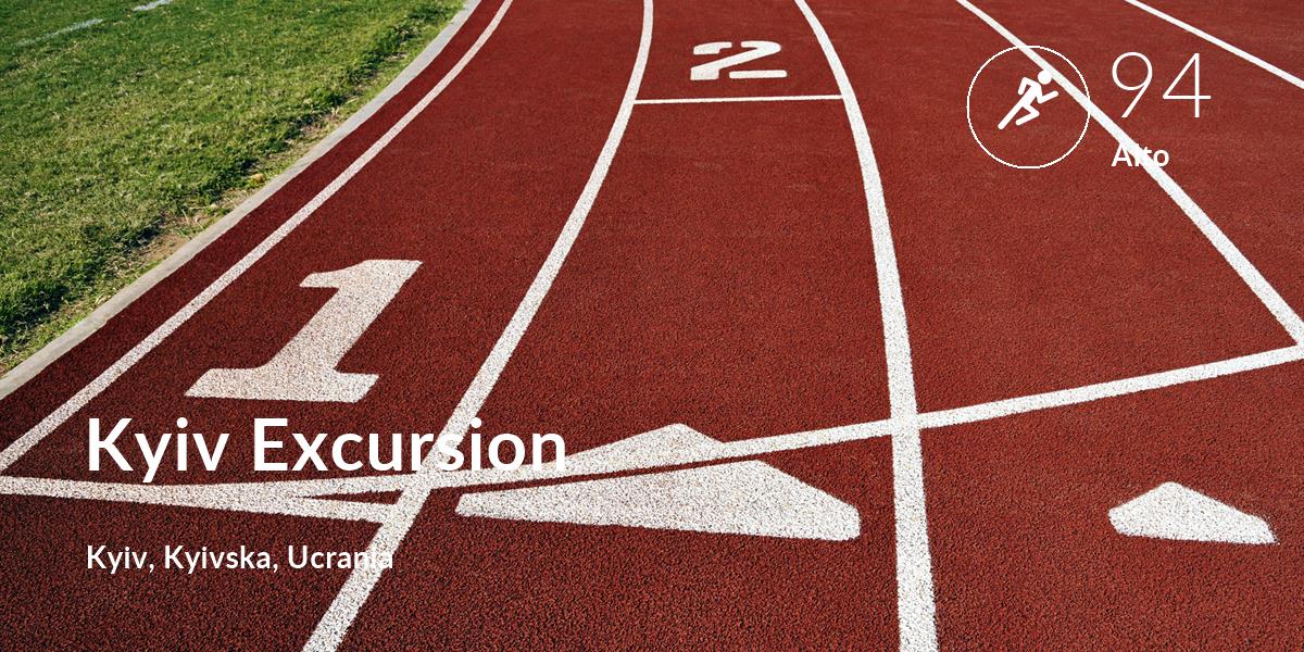 Corriendo comfort level is 94 in Kyiv Excursion