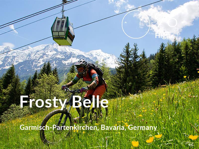 Cycling comfort level is 96 in Frosty Belle