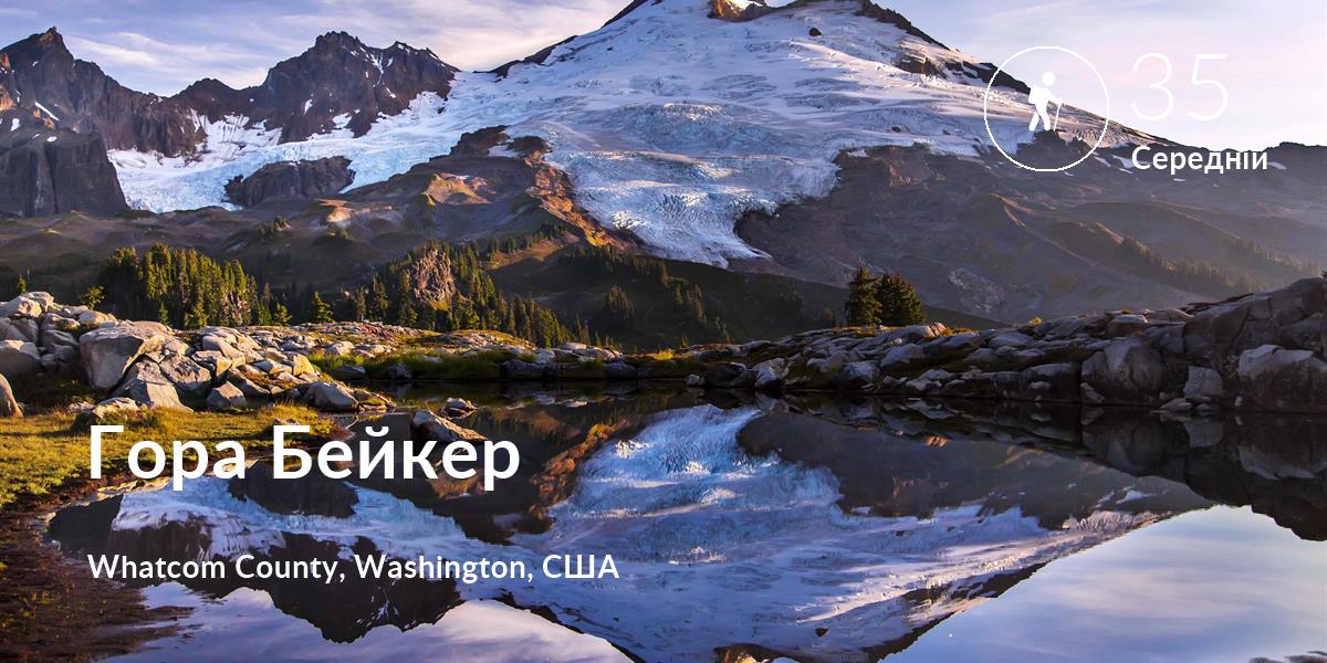Похід comfort level is 35 in Гора Бейкер