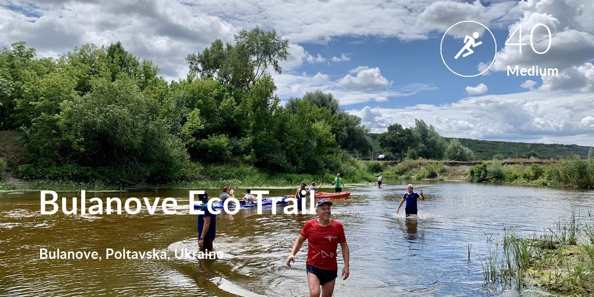 Running comfort level is 40 in Bulanove Eco Trail