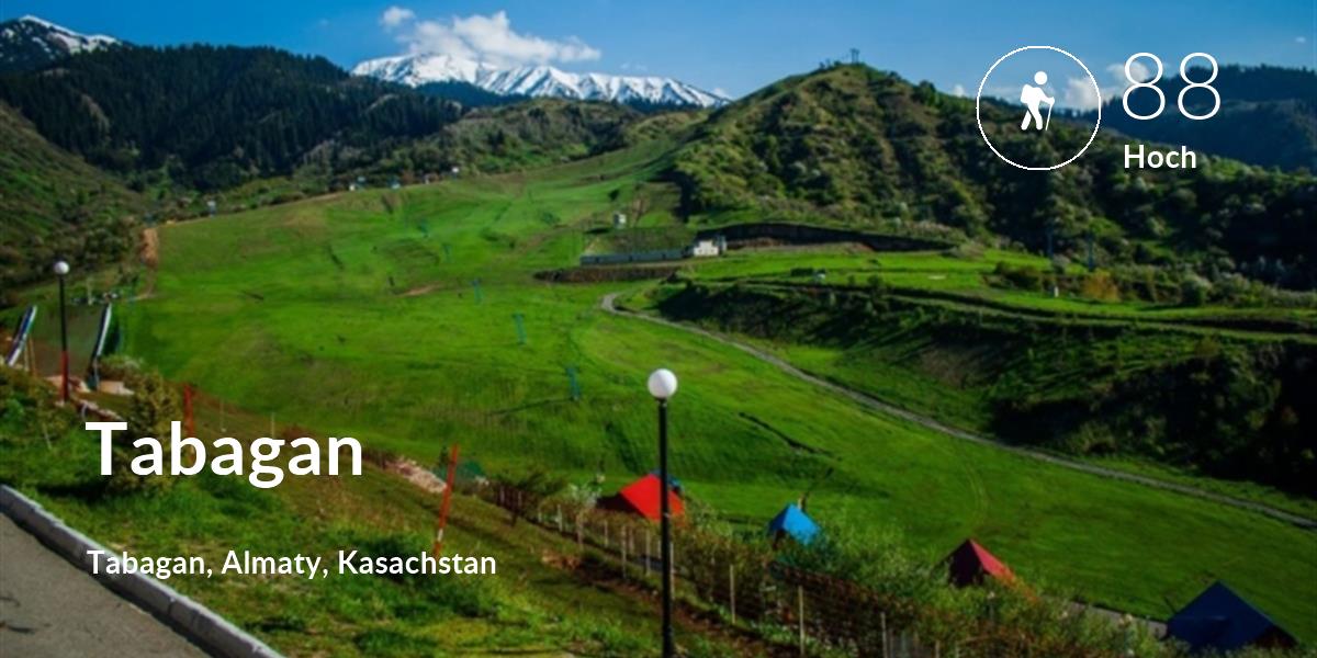 Wandern comfort level is 88 in Tabagan