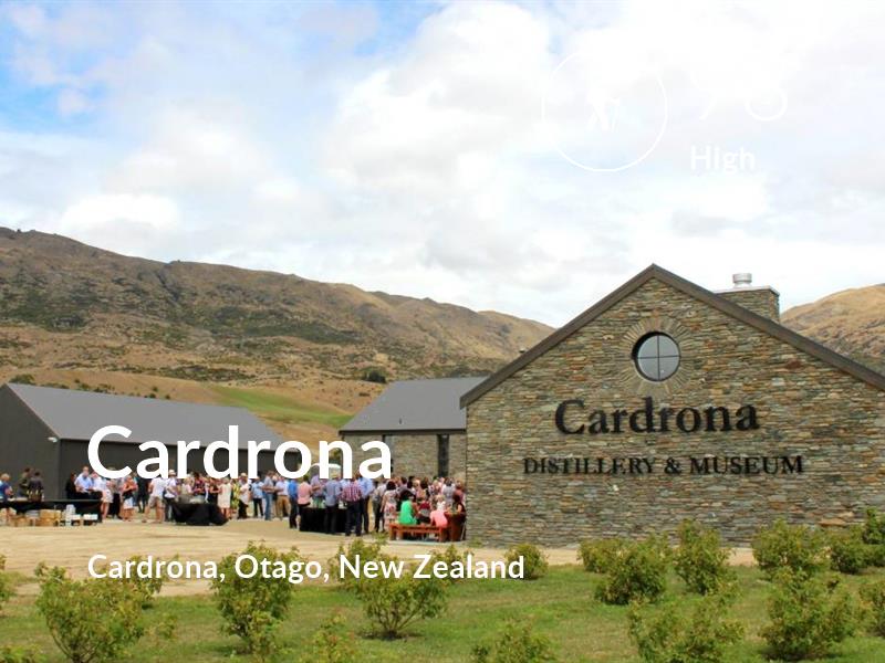 Hiking comfort level is 98 in Cardrona