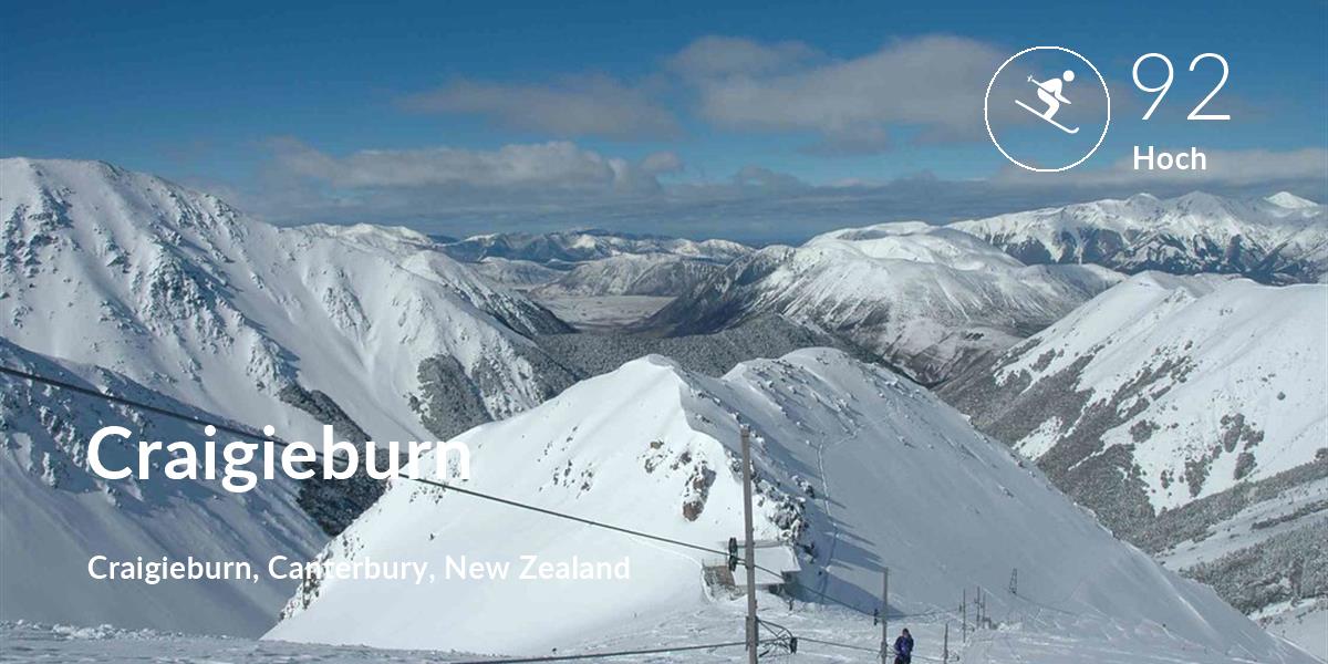 Skifahren comfort level is 92 in Craigieburn