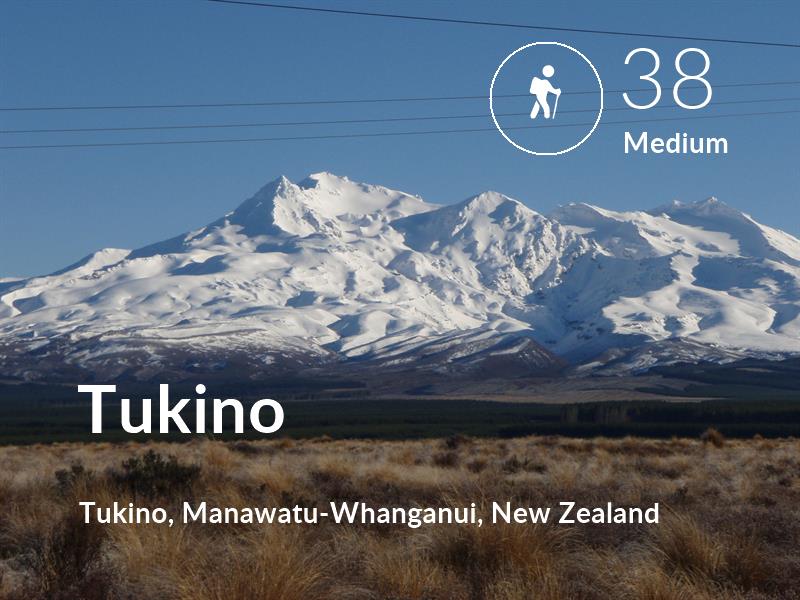 Hiking comfort level is 38 in Tukino