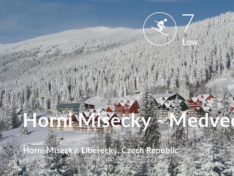 Skiing comfort level is 7 in Horni Misecky - Medvedin